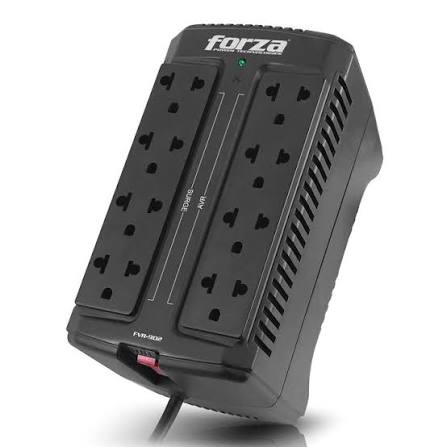 Estabilizador Automático de Voltaje Forza FVR-902 900VA/450W 8 Tomas